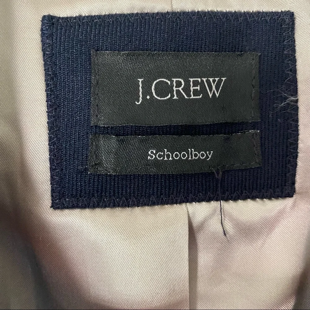 J. CREW Navy School Boy Blazer - Picture 4 of 9